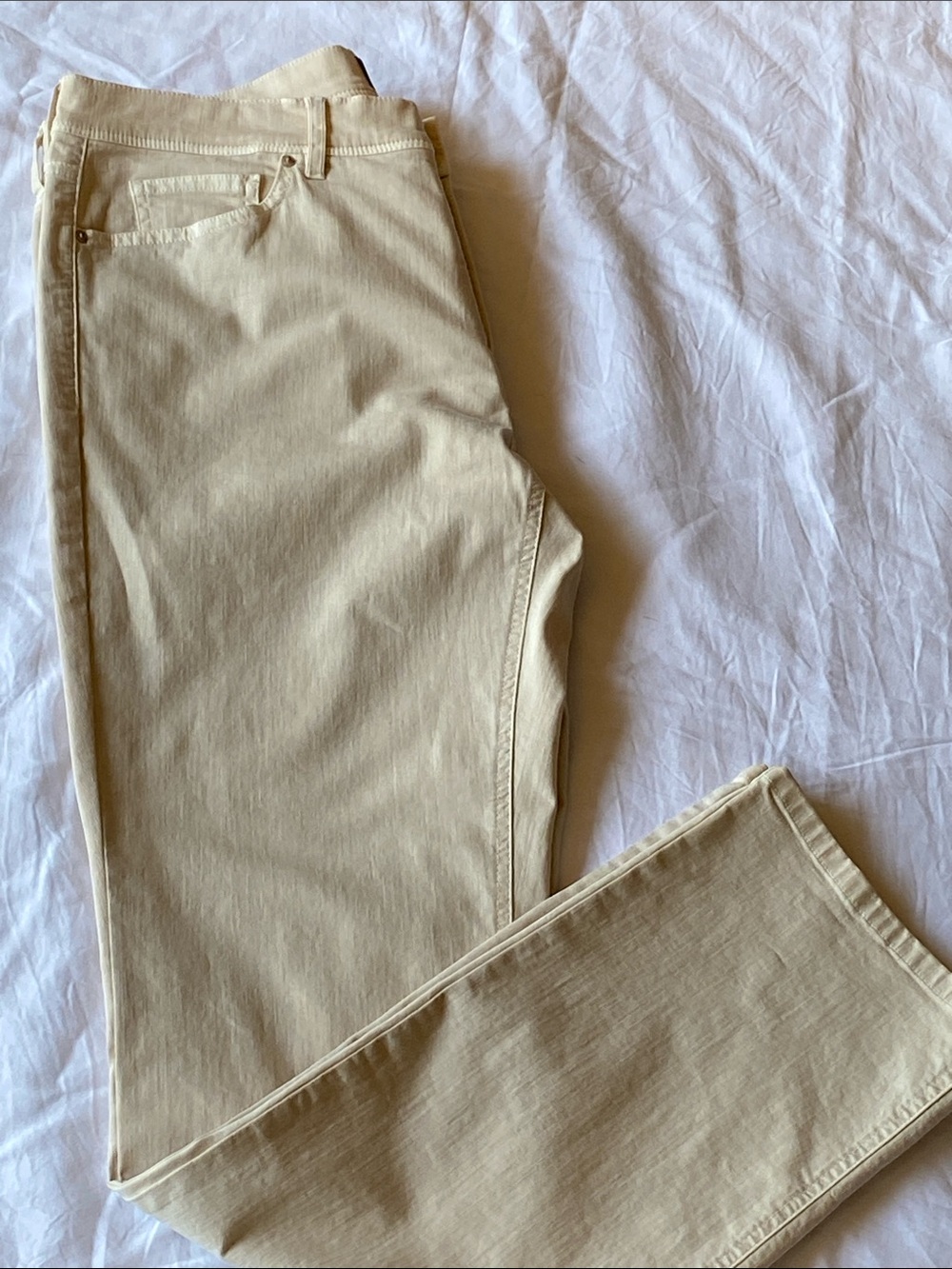 RAFFAELLO ROSSI Light beige High-Waist Jeans - Picture 6 of 11